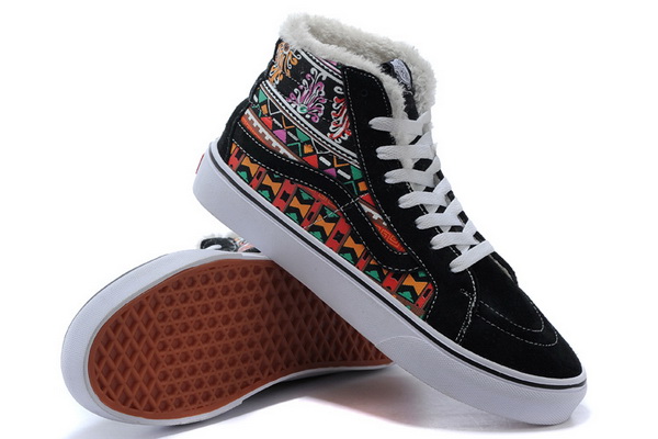 Vans High Top Shoes Lined with fur--029